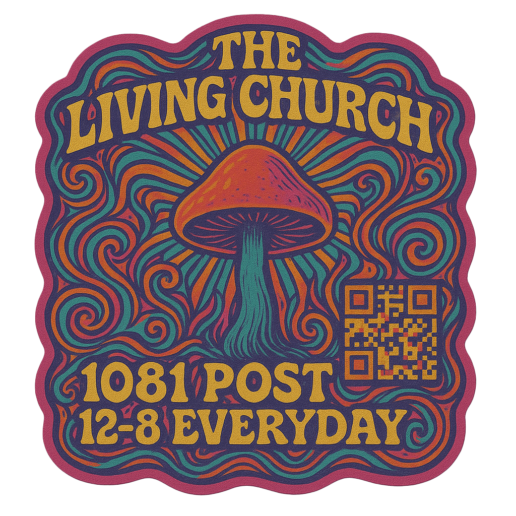 the living church sticker 2